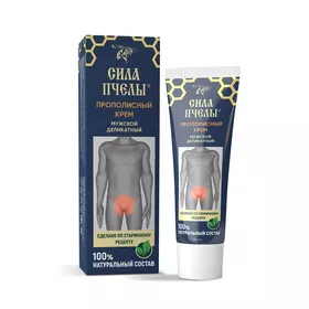 Прополисный крем мужской деликатный # Туба 30 мл